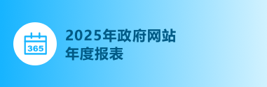 2025年政府網(wǎng)站工作年度報(bào)表